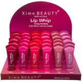 Brillo de Labios Mate Lip Whip Xime Beauty | Cosméticos al por Mayor