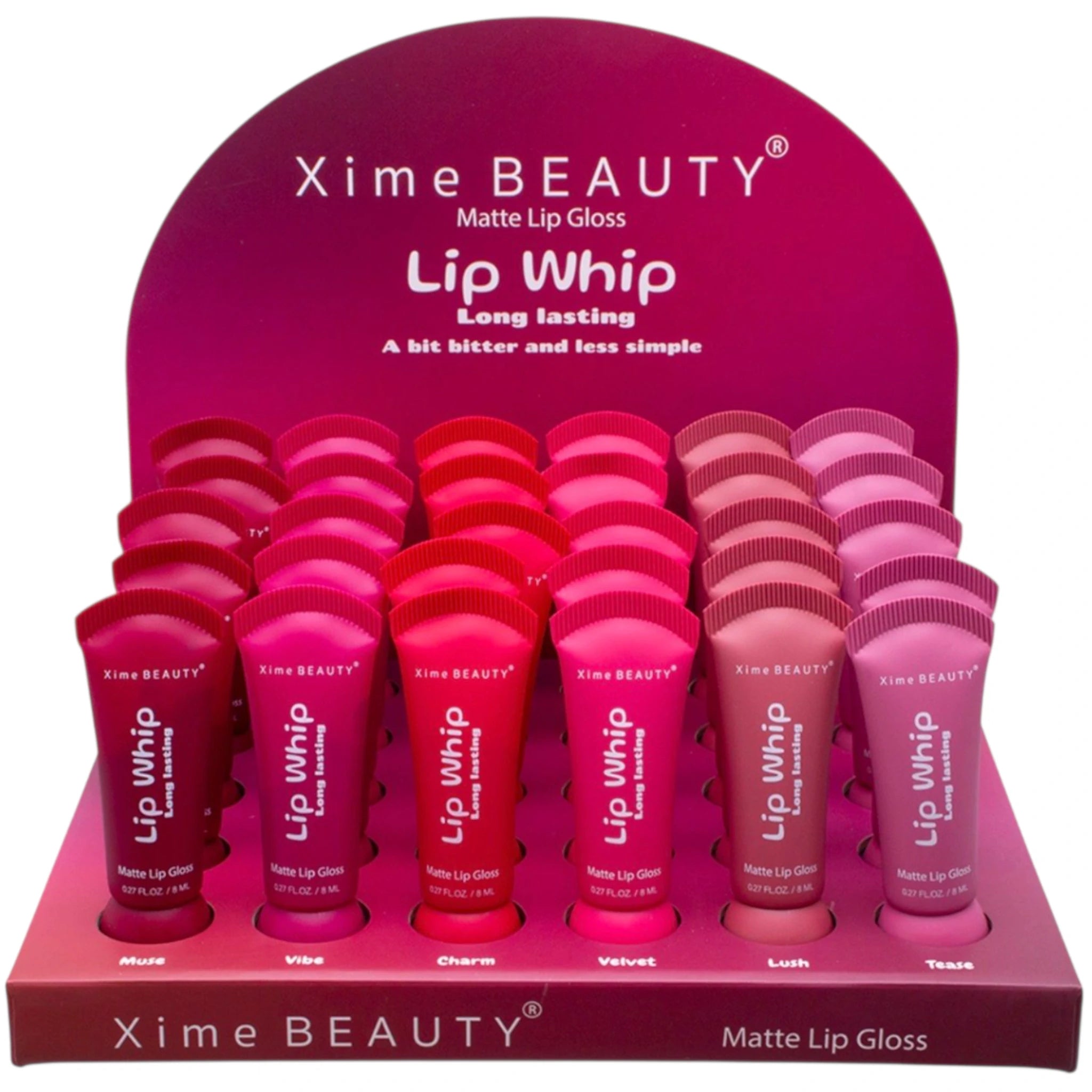Brillo de Labios Mate Lip Whip Xime Beauty | Cosméticos al por Mayor