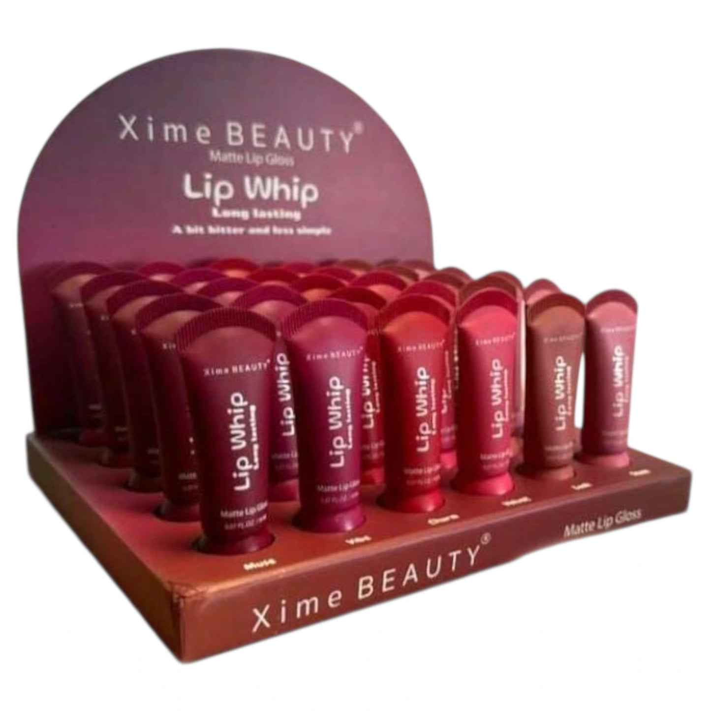 Brillo de Labios Mate Lip Whip Xime Beauty | Cosméticos al por Mayor