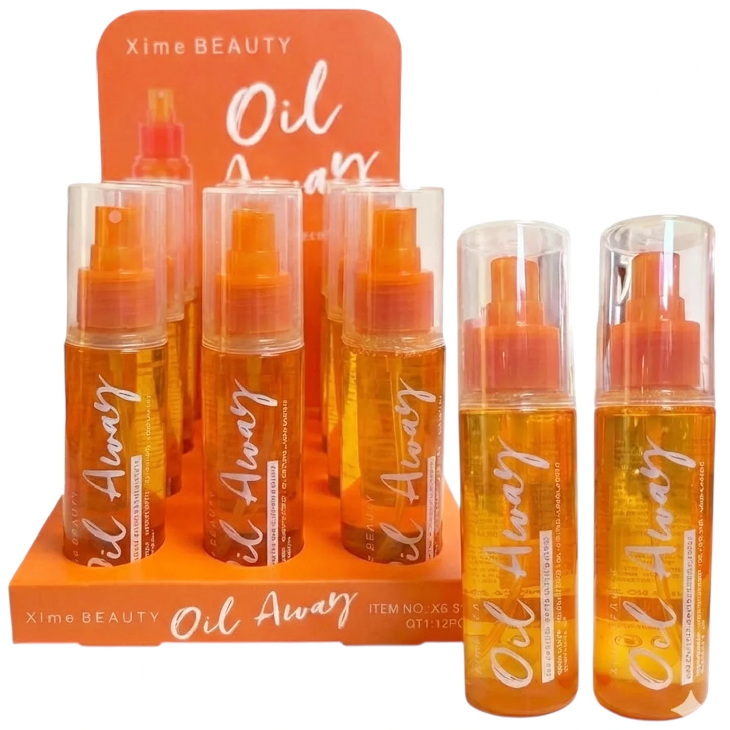 Spray Fijador Oil Away - Xime Beauty | Cosméticos al por Mayor