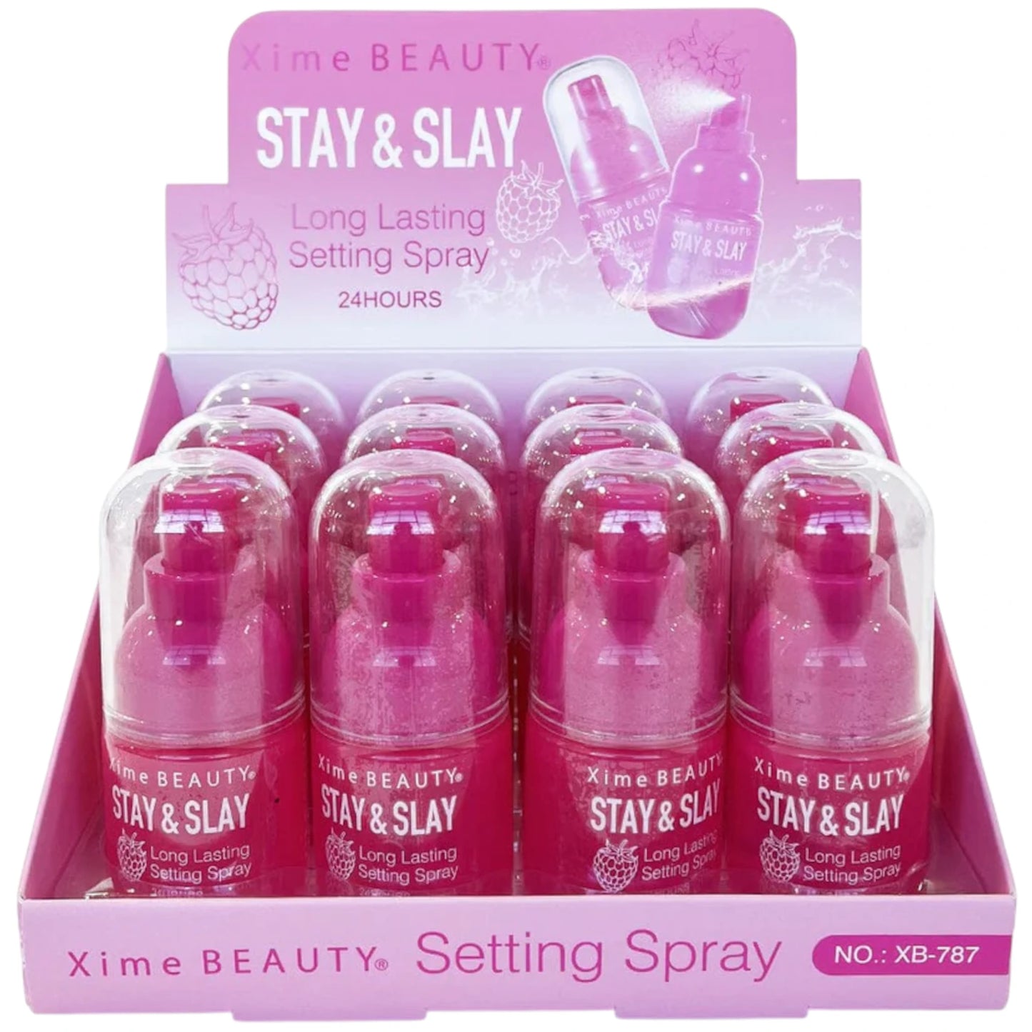 Spray fijador Stay & Slay Xime Beauty | Cosméticos al por Mayor