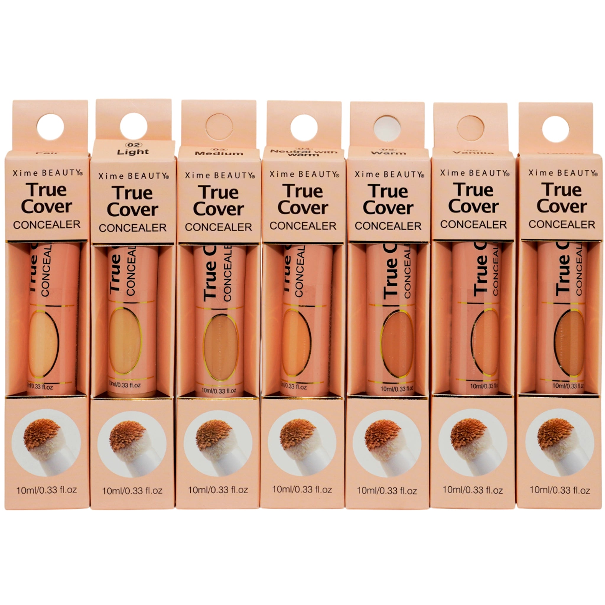 Corrector True Cover Xime Beauty | Cosméticos al por Mayor