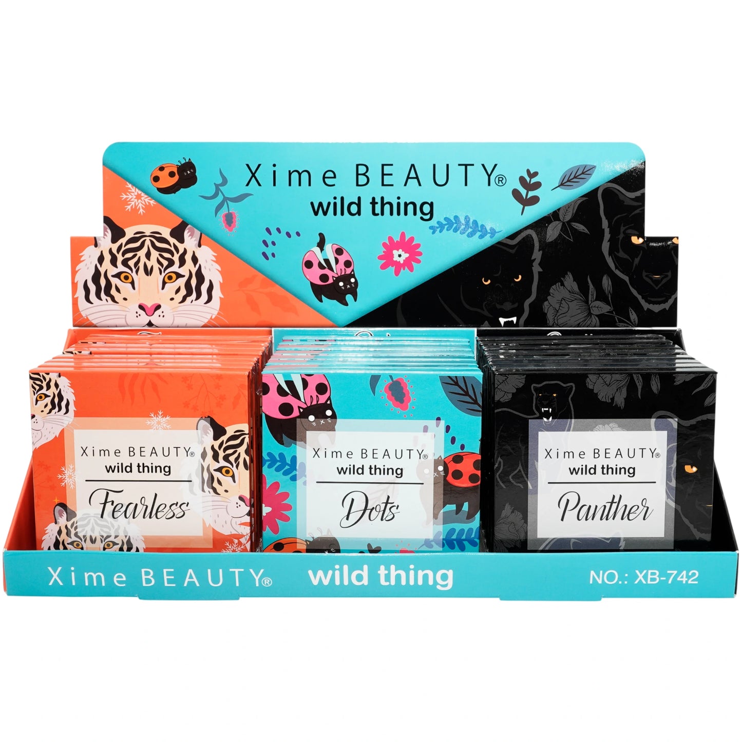 Paleta de Sombras Wild Thing Xime Beauty | Cosméticos al por Mayor