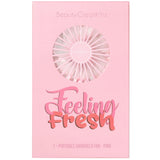 Mini Ventilador Rosa Feeling Fresh | Cosméticos al por Mayor