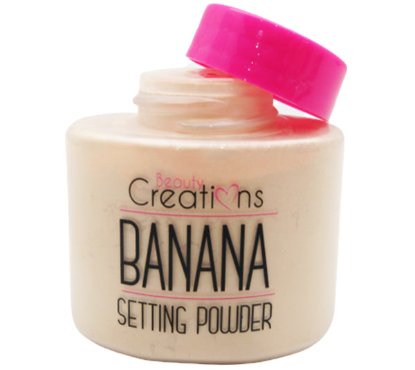 Polvo Fijador de Banana - Beauty Creations | Cosméticos al por Mayor