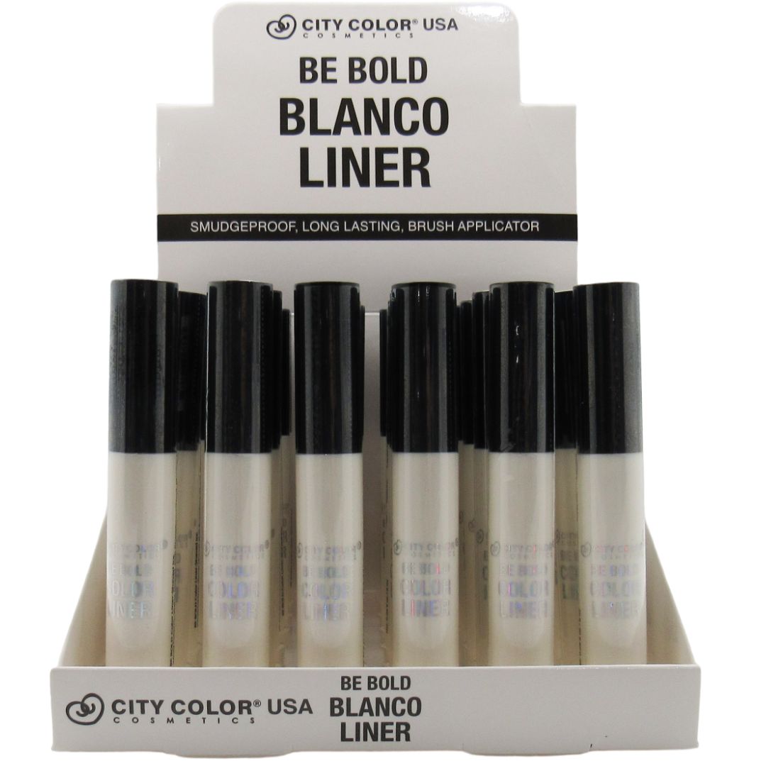Delineador Be Bold Color Blanco - City Color | Cosméticos al por Mayor