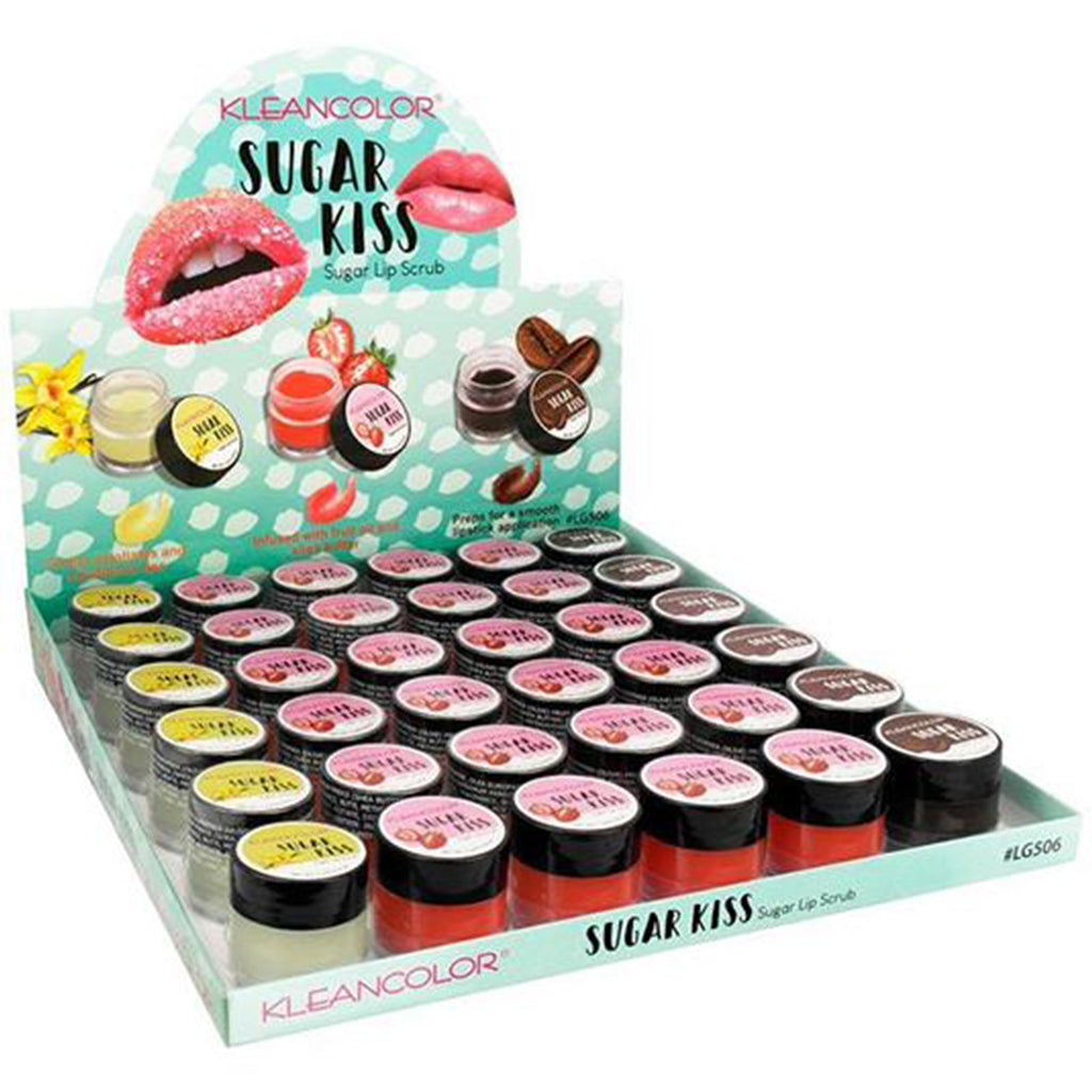 Sugar Kiss Sugar Lip Scrub - Kleancolor | Cosméticos al por Mayor  