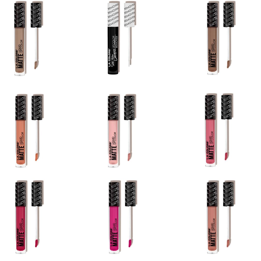  Labial Líquido Color Mate - L.A. Colors | Cosméticos al por Mayor  