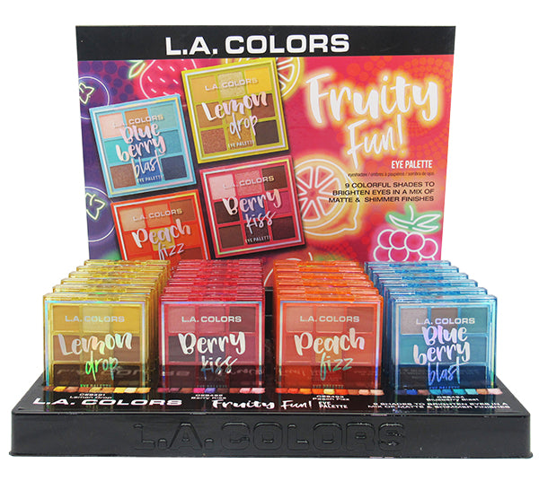 Paleta de Sombras Fruity Fun - L.A. Colors | Cosméticos al por Mayor