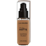 Base Truly Matte Deep - L.A. Colors | Cosméticos al por Mayor