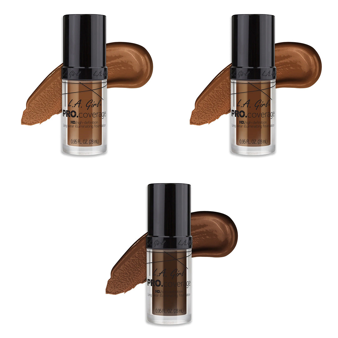 Base Pro Coverage Illuminating - L.A Girl | Cosméticos al por Mayor  