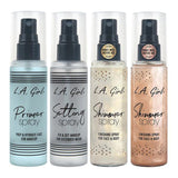 Set Prime y Spray Brillo - L.A. Girl | Cosméticos al por mayor