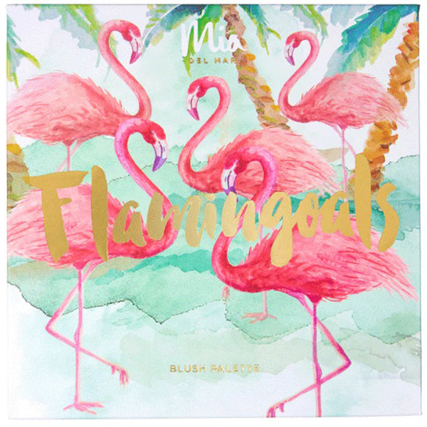 Paleta de Rubor Flamingoals - Mia Del Mar | Cosméticos al por Mayor