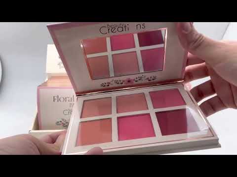 Floral Bloom Paleta de Rubores Beauty Creations | Cosméticos al por Mayor