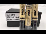 Corrector HD Pro - Light Yellow - L.A. Girl - Venta al por Mayor 12 Unidades (GC995)