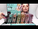 Sombra de Ojos y Primer 4Play L.A. Girl | Cosméticos al por Mayor